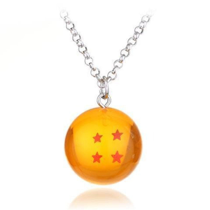 Anime Pendant Necklace - Dragon Ball Serie Cartoon Kristallkugel Halskette