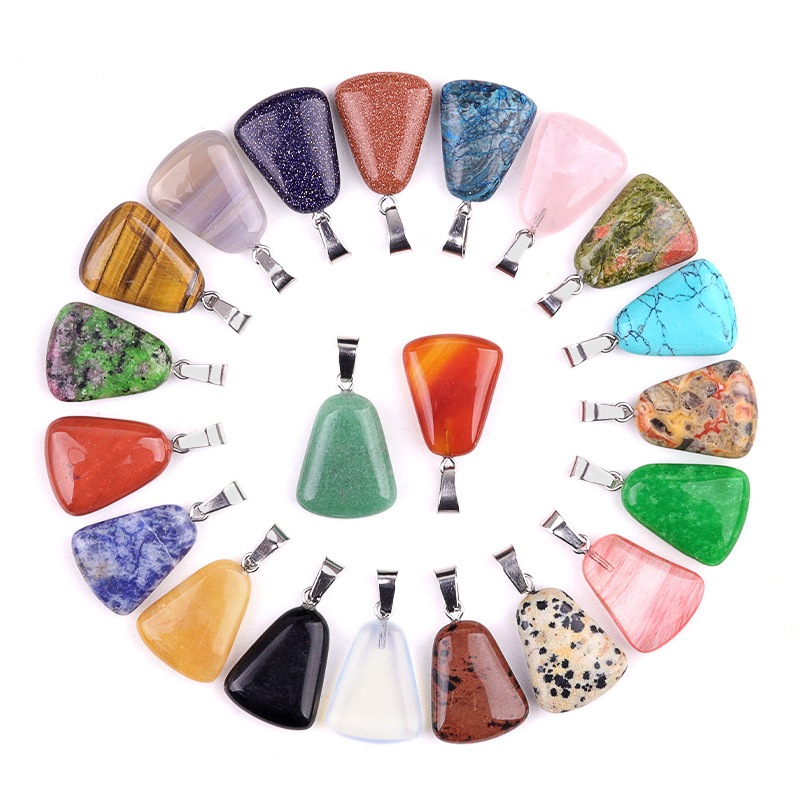 20 teile/beutel Carving Weiß K – Crystal Pendant Necklace Natural Stone Bewertung und Preis