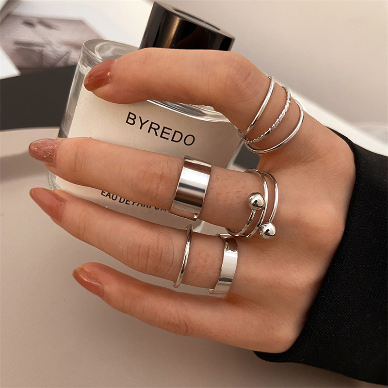 Metall Perle Punk Ring Set Spl – Vintage Punk Knuckle Rings Set Bewertung und Preis