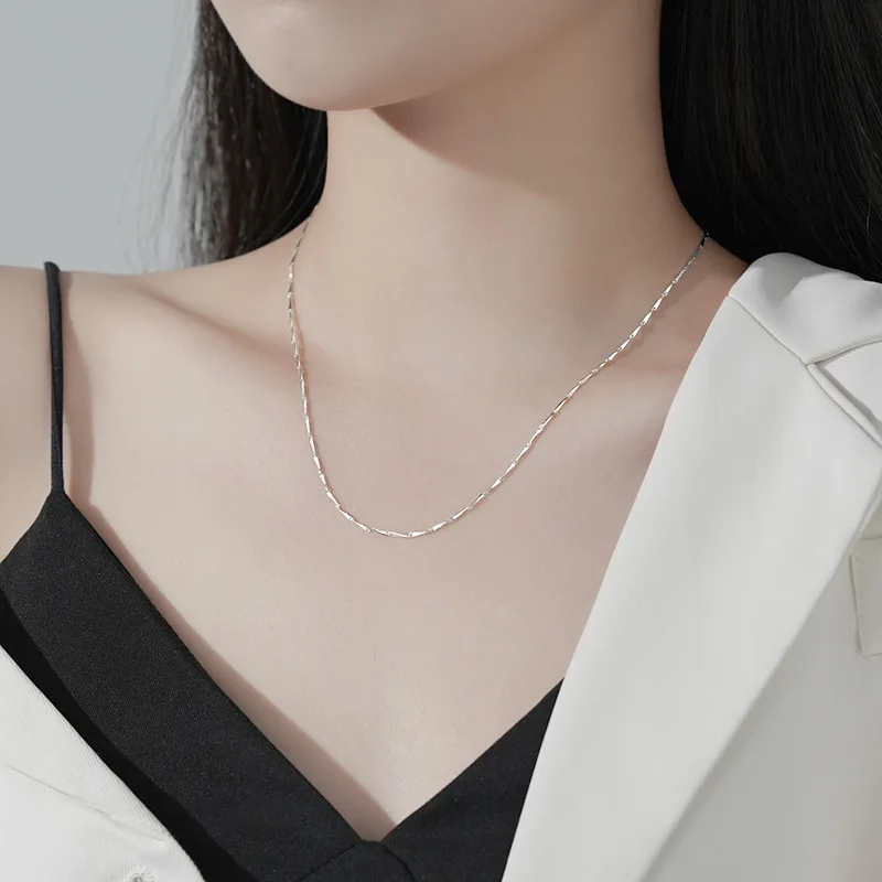 KOSE JEWELS 100 % 925 Sterling – 925 Sterling Silver Chain Necklace Men Bewertung und Preis