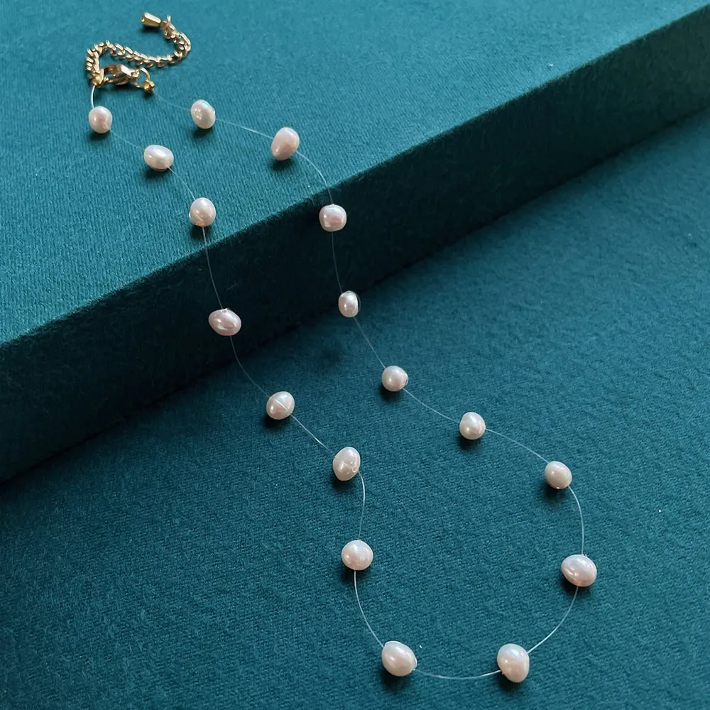 Natürliche Süßwasserperlenkett – Pearl Choker Necklace Vintage Bewertung und Preis