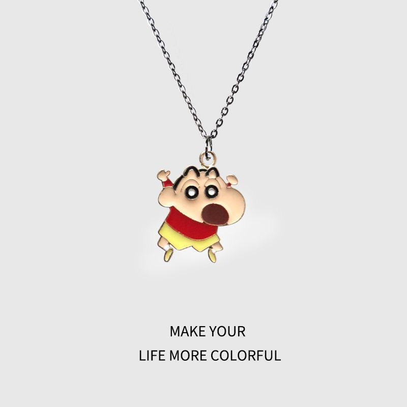 Crayon Shin-chan Cartoon-Halsk – Anime Pendant Necklace Bewertung und Preis