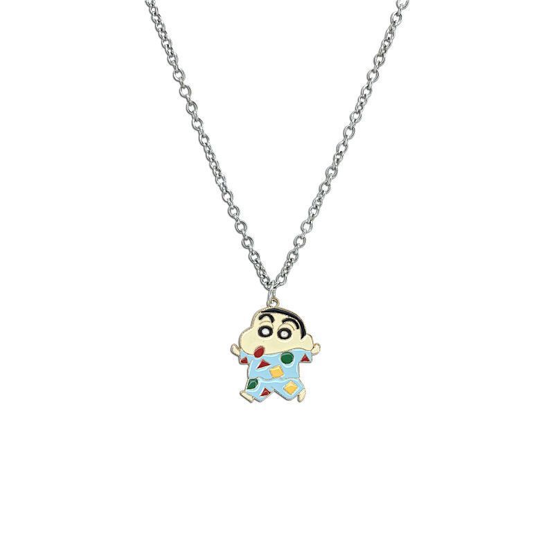 Crayon Shin-chan Cartoon-Halsk – Anime Pendant Necklace Bewertung und Preis