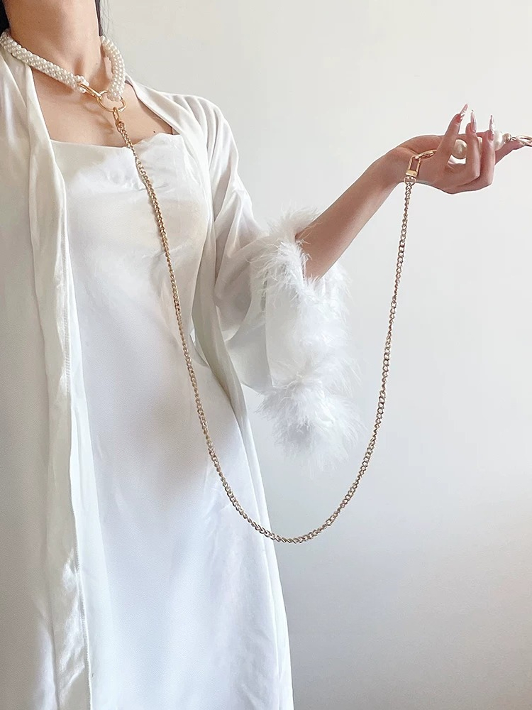 Vintage Perlen-PU-Leder-Choker – Pearl Choker Necklace Vintage Bewertung und Preis