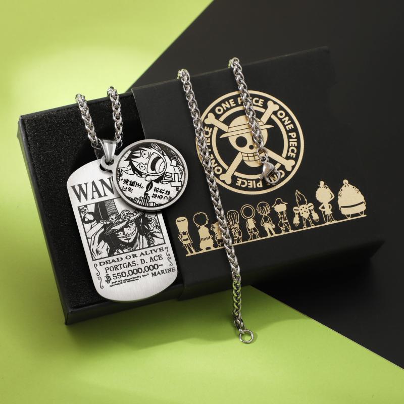 One Piece Cartoon Anime Zubehö – Anime Pendant Necklace Bewertung und Preis